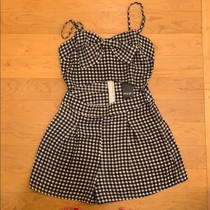 Nasty Gal Gingham Playsuit